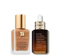 Estee Lauder Double Wear Stay-in-Place Makeup & Advanced Night Repair Serum Bundle (Various Shades) - 3N1 Ivory Beige