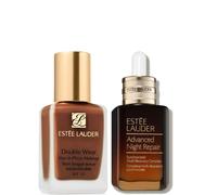 Estee Lauder Double Wear Stay-in-Place Makeup & Advanced Night Repair Serum Bundle (Various Shades) - 6N1 Mocha