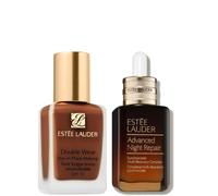 Estee Lauder Double Wear Stay-in-Place Makeup & Advanced Night Repair Serum Bundle (Various Shades) - 6W2 Nutmeg