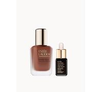 Estee Lauder Double Wear Stay-in-Place Makeup & Advanced Night Repair Serum Bundle (Various Shades) - Rich Mahogany