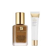 Estee Lauder Double Wear Stay-in-Place Makeup & Double Wear Smooth and Blur Primer Bundle (Various Shades) - 6N2 Truffle