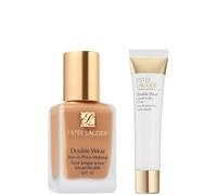 Estee Lauder Double Wear Stay-in-Place Makeup & Double Wear Smooth and Blur Primer Bundle (Various Shades) - 2C3 Fresco