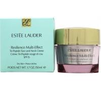 Estée Lauder Resilience Multi-Effect Tri-Peptice Face and Neck Creme SPF 15 Intensive Nourishing Cream for Dry Skin SPF 15 50 ml