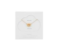 Estella Bartlett Big Hugs Sloth Necklace - Gold Plated Hanging Sloth Pendant Necklace for Women, Cute Animal Jewellery Gift for Her