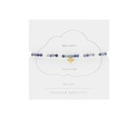 Estella Bartlett Gold Plated Lilac And Pearl Bee Bracelet