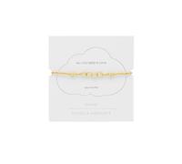 Estella Bartlett Gold Plated Love Letter Bead Bracelet