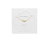 Estella Bartlett Gold Plated Multi CZ Infinity Necklace