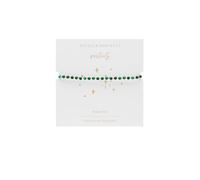 Estella Bartlett Natural Gemstone Wellness Bracelet - Gold Plated (Malachite)
