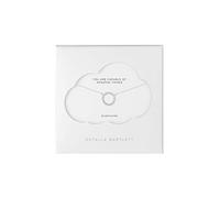 Estella Bartlett Silver Plated Pave Circle Necklace - Large Cubic Zirconia Round Pendant for Women, 'You Are Capable of Amazing Things' Inspirational Gift Packaging