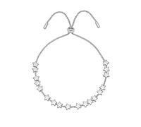 Estella Bartlett Stars So Bright Chain Slider - Silver Plated
