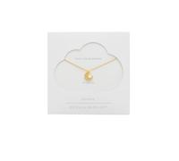 Estella Bartlett Three Stone Moon Gold Plated Necklace