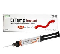 ESTEMP Automix Extra Strong Repair Paste for Crowns, Bridges, Inlay, Onlays, Posts, Pins, Implants Self Curing Temporary Dental Repair Kit - 8 Mixers 1 x 8gr Cartridge