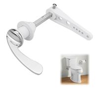 Esteopt Toilet Flush Handle Replacement,Alloy Handles Lever,toilet flush tank lever,Universal Handle,Alloy Handles,toilet cistern handle for Wc Cistern Tank