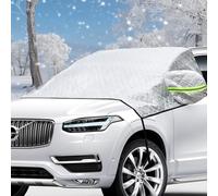 Esteopt Windshield Cover for Ice and Snow Car Windshield Snow Cover 4-Layer Protection for Snow, Ice, UV, Frost Wiper & Mirror Protector Universal
