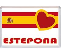 Estepona - Love Spanish Flag Towns & Cities - Jumbo Fridge Magnet