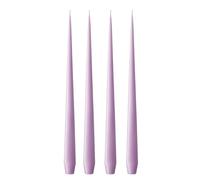 Ester & Erik Crocus Delight Dinner Candles - Set of 4 in Giftbox - 32 cm Tall Taper Candles with Cotton Wick - Made from 100% Fragrance-Free Unscented Pure Paraffin Wax - 8+ Hour Burn Time