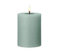 ester & erik ester & erik pillar candle LED 67 Jade stone, 10 cm