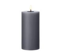ester & erik ester & erik pillar candle LED 74 Dark Slate, 15 cm