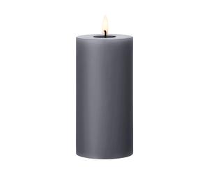 ester & erik ester & erik pillar candle LED 74 Dark Slate, 15 cm