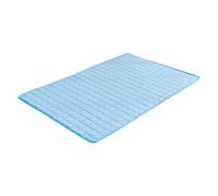 Estera de enfriamiento de mascotas - estera de enfriamiento de | Almohadilla de agua de agua de mascotas portátil | Waterproof deslizamiento transpirable 27x19 pulgadas para cachorros kennel patio