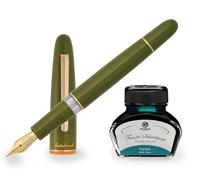Esterbrook Estie Back to the Land Quirky Leaf Filler Fountain Pen with 30ml Caribbean Ink