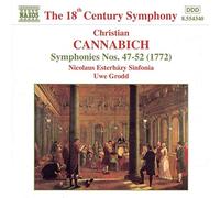 Esterhazy Sinf:Grodd - Cannabich - Symphonies Nos. 47-52