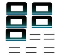 Estermann Film Sticker Perfect Fit for Makpac Neutral All Models Suitable for Makita Makpac (Size 1.2, 3, 4) Strong Film Laminated for Extremely Long Life (5 Set)