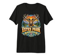 Estes Park Colorado Elk Rocky Mountains Adventure Premium T-Shirt