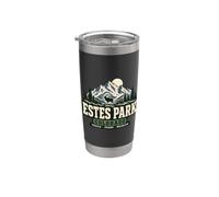 Estes Park Colorado Mountain Adventure Retro Design Stainless Steel Insulated Tumbler