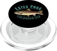 Estes Park Colorado Rainbow Trout Design PopSockets PopGrip for MagSafe