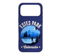Estes Park Colorado Retro Mountain Lake Hiking Nature Case for iPhone 17 Pro Max