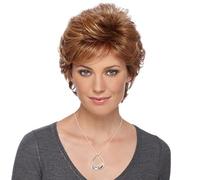 Estetica Design Women's Rebecca Feather Cut Layered Body Wig Caramel Kiss