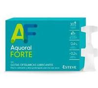 Esteve Aquoral Forte Lubricating Eye Drops 30 Single Doses