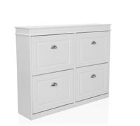 ESTHA 4 - Shoe Cabinet White