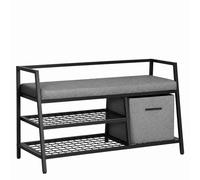 Estha Loft - Shoe Cabinet Black/Grey