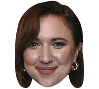 Esther Smith (Smile) Celebrity Mask, Flat Card Face, Fancy Dress Mask
