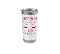 Esthetician Skincare Beautician Eyelash Lash Artist Brows Stainless Steel Insulated Tumbler