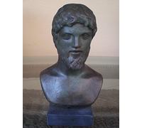 Estia Creations Aristotle Bust - Greek Philosopher - Aristoteles - Bronze Effect