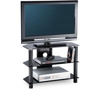 Estill 80cm TV Stand - Black - ESS800/3-BLK