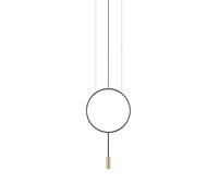 Estiluz Revolta Pendant Small Black & Gold