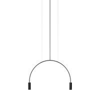 Volta Pendant Black 2 Light Sources