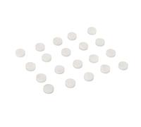 Estink 20Pcs Guitar Fret Dot Marker Set, Mini White Fretboard Inlay Dots for Guitar/Banjo, Fingerboard for Night Performance (6mm / 0.24in)