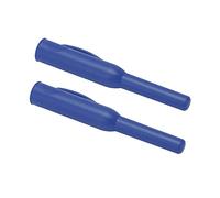 Estink 2Pcs Carpenter Pencil Cover Long Nose Deep Hole for Woodworking, Including Pocket Clamp/Holder (Blue)