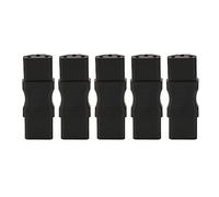 Estink 5PCS IEC320 C13 to C13 Adapter, 250V 2.5A 10A IEC C13 to C13 Power Adapter PDU Plug Socket for Computer TV Printer Monitor
