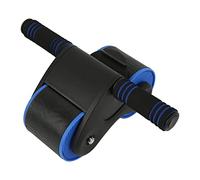 Estink Abdominal Wheels Roller Efficient Muscle Exercise for Home Gym Fitness Abs Workout, with Mobile Phone Shelf for All Levels, Double Round Abdominal Exerciser (Black Blue)