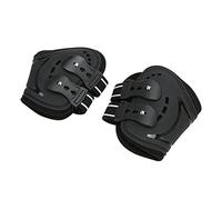 Estink Breathable Horse Fetlock Guard Adjustable Non Slip Lightweight for Running - Black (M)