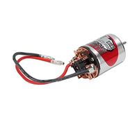 Estink Brushed Motor 540 Strong Magnetic Force Motor w/High Torsion, Iron Cover, 35.5mm, Applicable for Axial Ghost and Scx10 I/II/III Refitting, Silver Copper (12T)