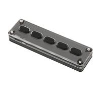 Estink DIY Programmable Gaming Keyboard Mini Portable Keyboard for Designers and Video Editors (Black)