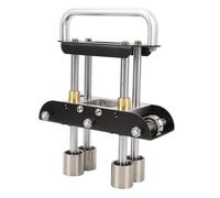Estink Edge Roller Bender with Scissors for Bending Metal Roofing Materials, Compact Sheet Metal Bending Machine for Making Roof Rainwater Deflectors, Chicken Coops Steel (Black)