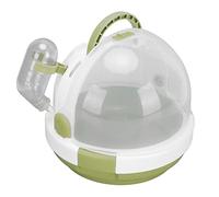 Estink Hamster House Fashionable Cute Carry Cage for Small Pets, Save Space with 180 Degree Foreground Window, Ventilation Hole for Breathing, Ideal for Pet Lovers (Green)